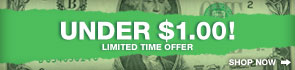 Under $1.00!