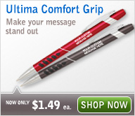 Ultima Comfort Grip Promotional Pens